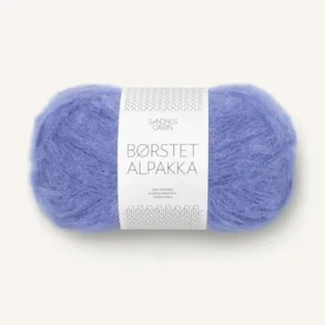 Brstet Alpakka  Bl iris 5535