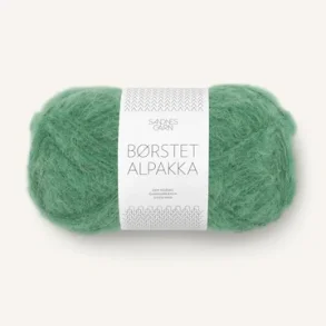 Brstet Alpakka  Grn Myrt 8062