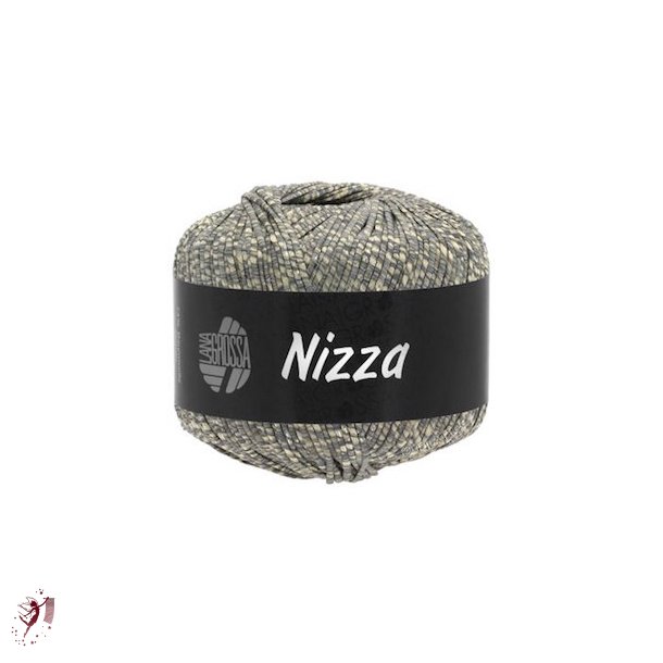 Nizza farve 8 Lys beige / gr og slv