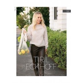 Tiril genser i tynn  silke mohair strikkekit str. S og M