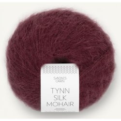  Tynn Silk Mohair 4372 Dyb Burgunder