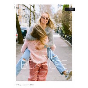 Mnster p Tirilgenser i Brstet Alpakka 