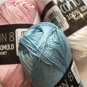 Cotton 8 Merceriseret